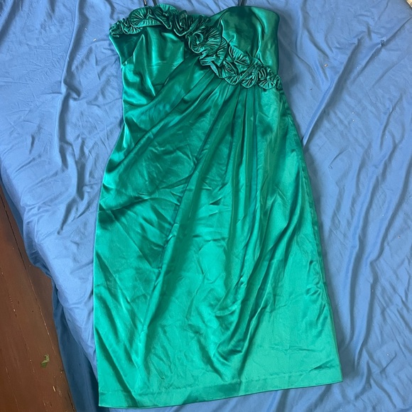 Maggy London Emerald Green Cocktail Party Dress - Picture 8 of 13